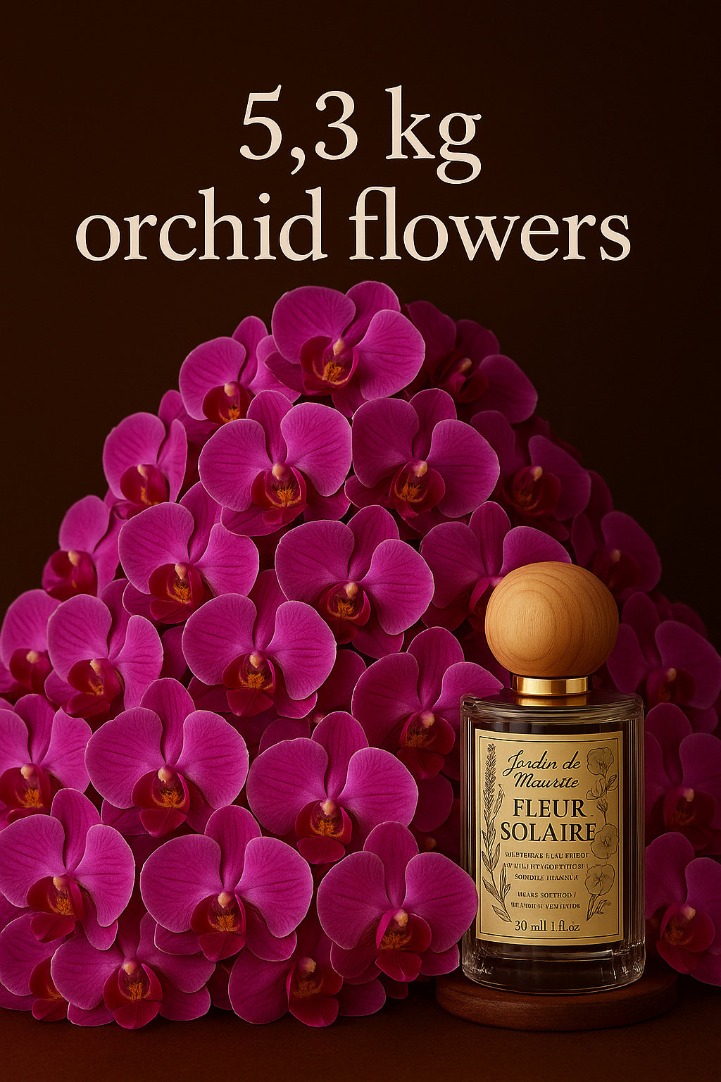 Fleur Solaire – Eau de Parfum by Jardin de Maurice (Natural Botanical Perfume)