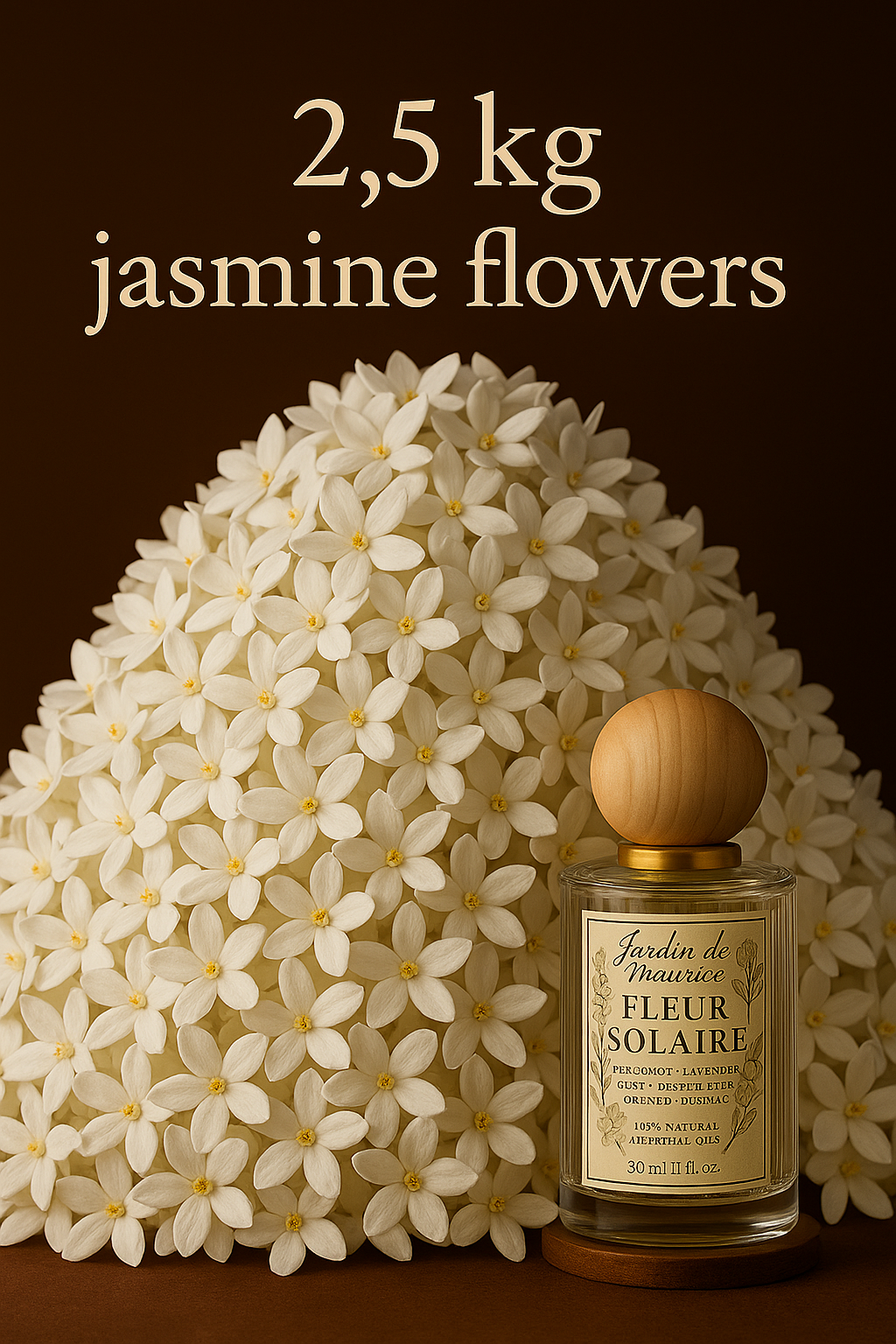 Fleur Solaire – Eau de Parfum by Jardin de Maurice (Natural Botanical Perfume)
